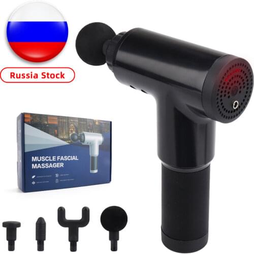 Massage Gun Professional Deep Muscle Massager Pain Relief Body Relaxation Facial Gun Fitness Masajeador Electrico Masage Gun