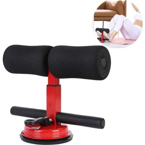 Adjustable Sit-up Floor Bar Self-Suction Sit Up Muscle Training Body Stretching Equipment for Home Travel Gym Fitness Travel