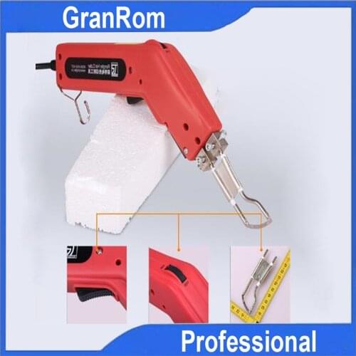 100W Hand Held Hot Heating Knife Cutter Sponge Rope leather Pipes Fabric Cutting Heated Knife Professional Thermal Cutting Tools