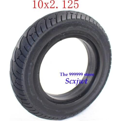 New 10x2.125 Tubeless Wheel Tyres Solid Tyre Fit for Electric Scooter Accessory Electric Scooter Tires