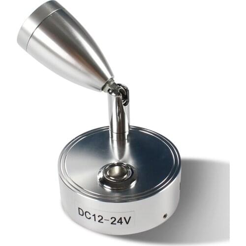 IRV Top Folding RV Reading Lamp 12v24v Bichromatic Light Touch Switch With USB Bedside Lamp Reading Lamp