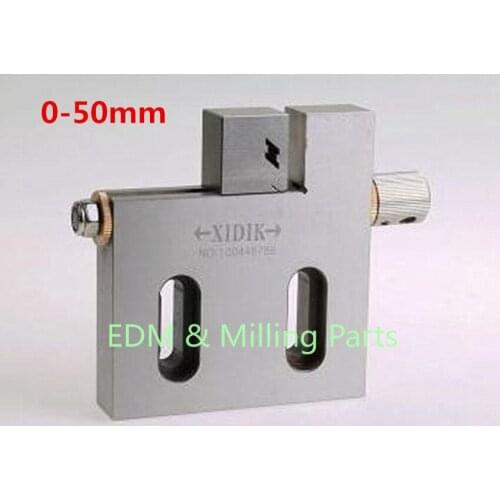 CNC Wire EDM Machine Vise 2" Jaw Stainless Steel High Precision Opening Clamping 0 -50mm Sparks Tool
