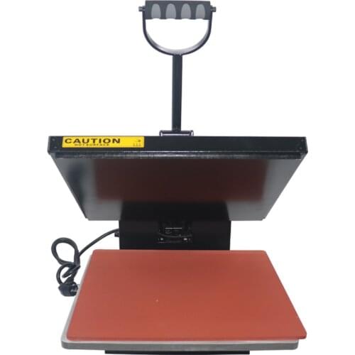 High Quality Flat Hot Stamp Machine 40x60cm Flat Clamshell Heat Transfer Printing For T-shirt Jackets Mousepads