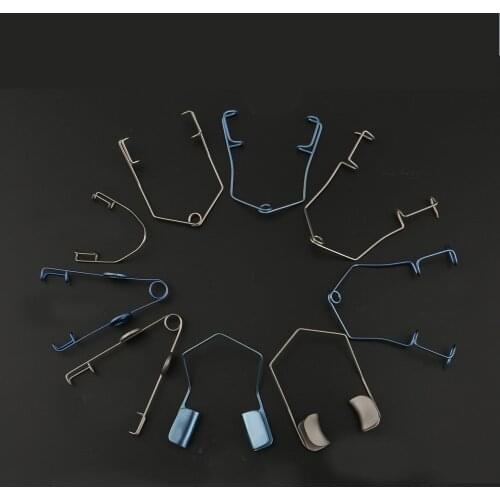 1pcs Titanium/stainness steel adult/child eyelid stretcher Medical surgery eyelid T Titanium wire eyelid sealing Closed /open