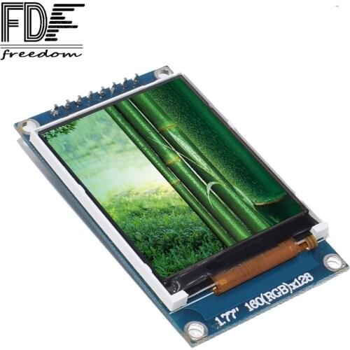 10PCS 1.77 inch TFT LCD screen 128*160 1.77 TFTSPI TFT color screen module New serial port module