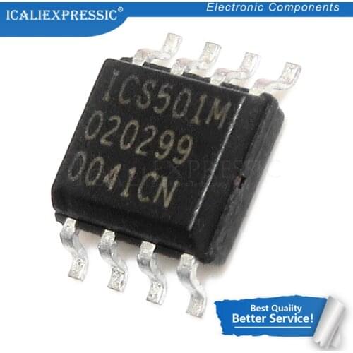 10PCS ICS501 SOP-8 ICS501BMILFT SOP8 ICS501M SOP ICS501MLFT ICS501MILF