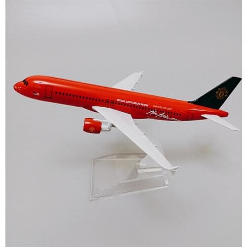 Alloy Metal Red Air Asia A320 Airlines Airplane Model Airbus 320 Airways Plane Model Aircraft Kids Gifts 16cm