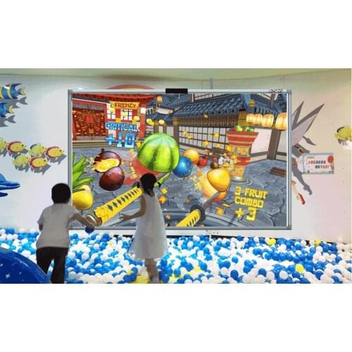 Interactive Wall Games Projection Software for kids playing