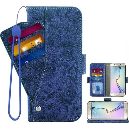 Phone Case for Samsung Galaxy S6 Edge Plus Wallet Case Leather Flip Card Holder Stand Cell Glaxay S6edge + S 6edge 6s 6 Edge
