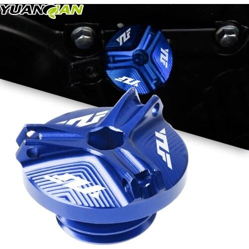 For Yamaha YZF R1 YZF R3 YZF R6 1999-2016 Motorcycle CNC Engine Oil Filter Cup Plug Cover Screw YZFR1 YZFR3 R6 Picks Accessories