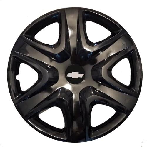 Car Wheel Rim Cover R15 Piano Bright Black Hub Flexible Trim Cap For Chevrolet 15 inch 4pcs/set Emblem Tuning Accessories