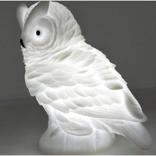 Cute Cartoon Animal LED Night Light Rabbit Fox Owl Shape Lights Luminous Toys Home Decoration Kids Gift