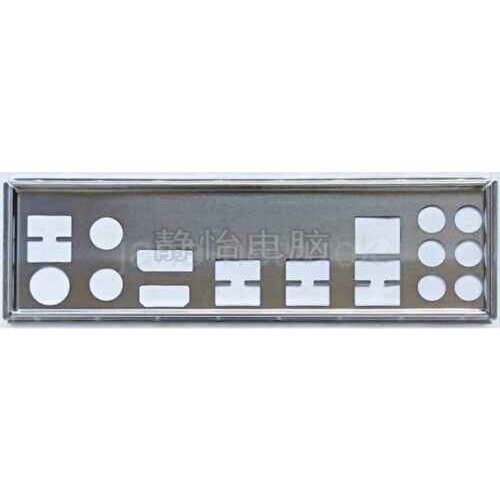 IO I/O Shield BackPlate Blende Bracket For GA-AB350N-Gaming WIFI