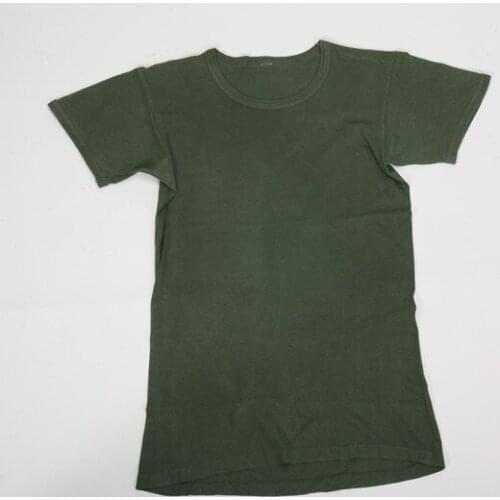 Italian Army T-shirt summer cotton hunting military short sleeve