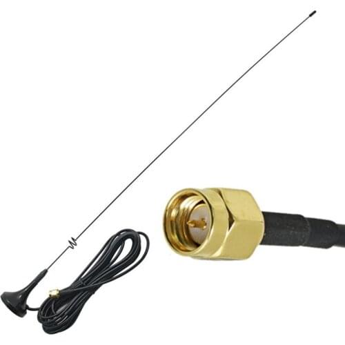 UT-108UV SMA-M Magnetic Antenna UHF&VHF for Baofeng UV-3R for TYT TH-UVF9 TH-UV3R for Yaesu VX-5R VX-6R Two Way Radio
