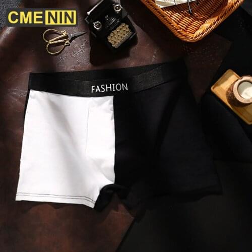 CMENIN Cotton Sexy Gay Mans Underwear Boxer Homme Free Shipping Mens Underpants Men Underwear Boxers Long Boxer Cuecas CM894