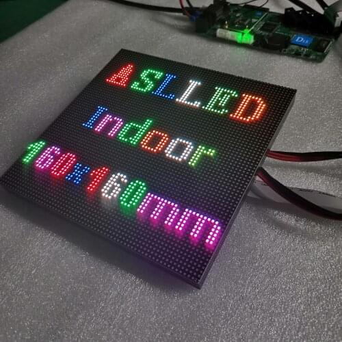 P2.5 Indoor LED Module 160*160mm RGB HD Full Color SMD1515 Video Advertising Wall Module 64*64 Pixels