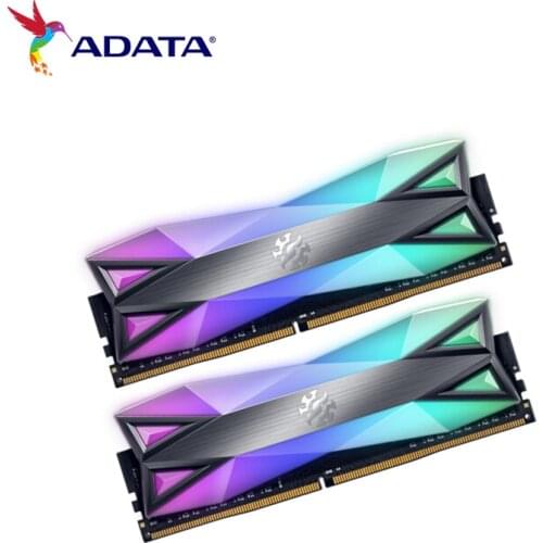 ADATA XPG DDR4 D60 RGB RAM 16GB 3600mhz Desktop Memory CL18 original and new