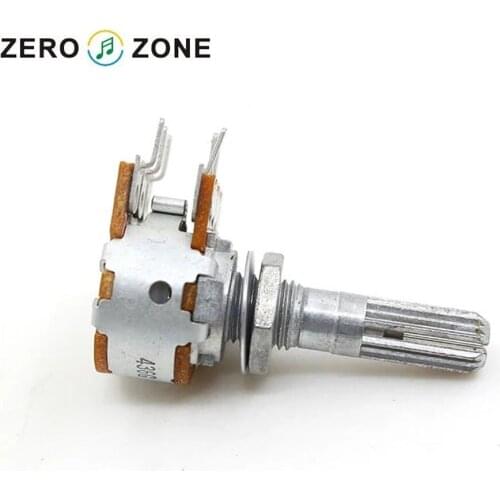 Japan ALPS 16 Type Volume Potentiometer 2 X50K --Gear Shaft