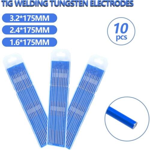 Professional Welding Tungsten Electrodes WL20 Welding Rods 1.6/2.4/3.2*175MM Tungsten Electrode For Thin Metal Plates Welding