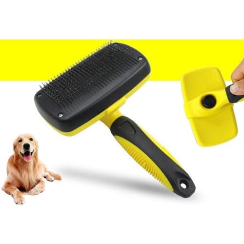 Grooming Brush Pet Deshedding Tool For Dogs Pets Slicker Brush Cat Dog Comb Brush Glove for Removing Hair From Domestic Animals