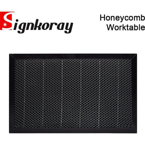 SignKoray 300x200mm 350x250mm Laser Honeycomb Working Table Board Platform Laser Parts for CO2 Laser Engraver Cutting Machine