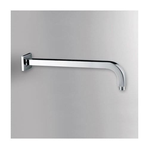 Modern Shower Arms Rainfall Shower Head Faucet Outlet Connector Solid Copper Chrome Wall Mounted Toilet Bathroom AZPJ019