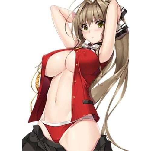 Super Interesting Sexy Girl Amagi Brilliant Park Anime Car Sticker Accessories Car Styling Decal Vinyl Cover Scratches PVC