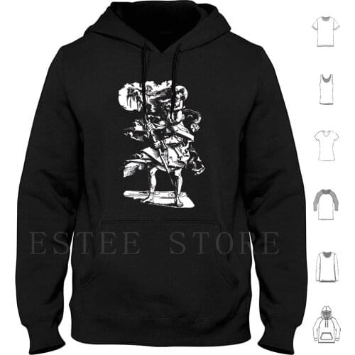 St Christopher Hoodie Long Sleeve Reprobus Christian Catholic Jesus Patron Of Drivers St Saint Saints Bible Prayer Faith