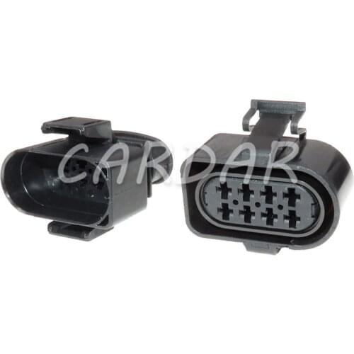 1 Set 8 Pin 3.5mm 3A0 973 834 3A0 973 734 3A0973834 3A0973734 Waterproof Automobile Electrical Connector Sockets For VW