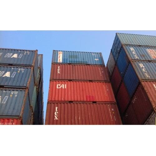 20 -foot standard containers 6 meters of container rental supply of second-hand container sale