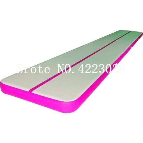 Free Shipping,Free Pump, 7x1x0.1m Gymnastics Inflatable Air Track Tumbling Mat Gym AirTrack For Sale