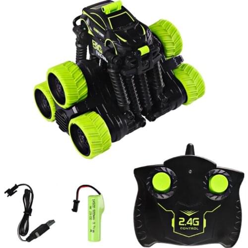 Electric RC Toys Stunt Racing Car 2.4G Telescopic jump 360 Degree Rotation RC Stunts Drift Deformation Dumpers Kids Robot Toys