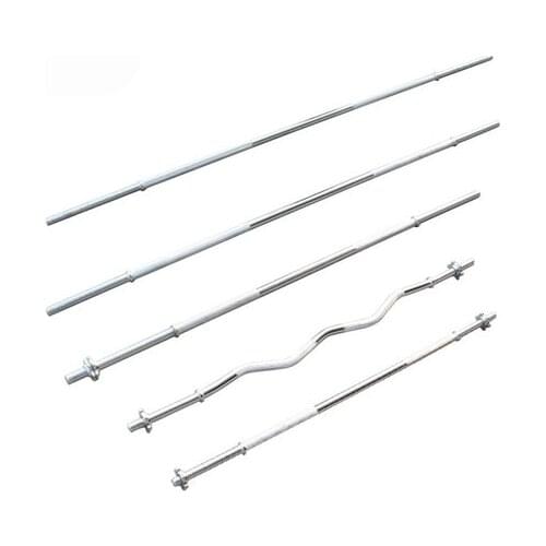 1M Barbell lever curved rod can be used with dumbbells mens barbell weight lifting equipment fitness equipment 1Meter straight