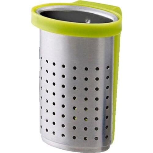 Kapmore 1pc Heat Resistant Tea Infuser Creative Stainless Steel Loose Tea Filter Tea Leaf Strainer Tea Tools Accessories