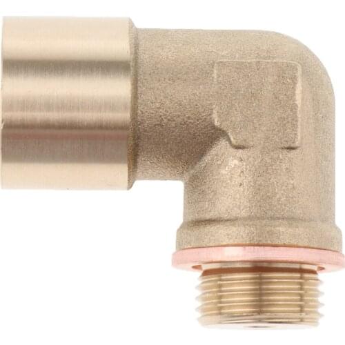 O2 sensor angled extender spacer 90 degree 02 bung extension M18 X 1.5