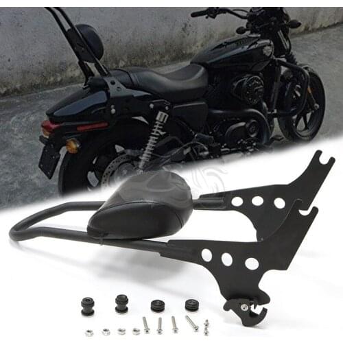 Fit For 2004 - 2020 Sportster XL1200 XL883 Passenger Backrest Pad Sissy Bar Cushion XL 883 XL 1200 2019