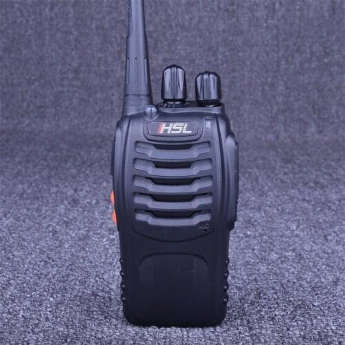 HUSHILONG HSL-K1 Handheld Walkie Talkie Professional 5W 400-470MHz Frequency 16CH UHF Two Way Radio Flashlight Hf Transceiver