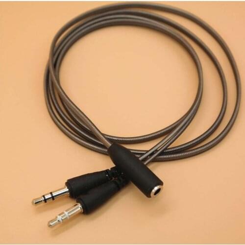 Headphone Splitter 3.5mm Jack 2 Male to 1 Female Headset Adapter for Computer PC Audio Splitter Cable 1M