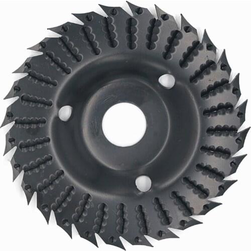 Angle Grinder Grinding Wheel 5/8 inch Arbor Wood Polishing Shaping Wheel With Teeth Engraving Tool Heads Grinding Disc