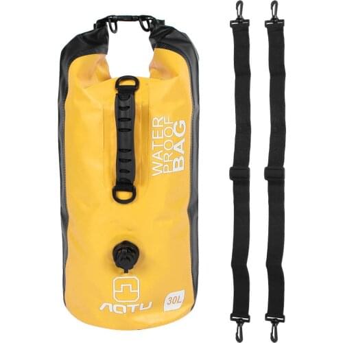 Outdoor 30L Foldable Sack Waterprof Backpack Beach Drafting Rafting Storage Dry Bag Resistant Drybag