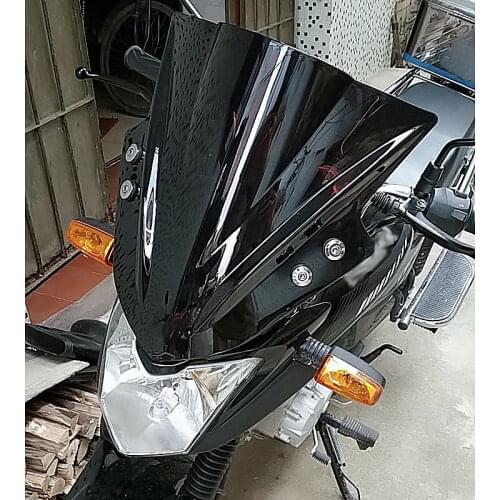 Windscreen For Yamaha YS125 FZ-25 FZ25 MT-25 MT25 MT-125 MT125 MT 25 125 Screen Windshield Bracket 7/8" Or 1" Handlebar Mounting