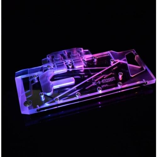 Syscooling GPU Water Block For ASUS STRIX RTX2080Ti/2080 Full Coverage Graphics Water Cooling Radiator