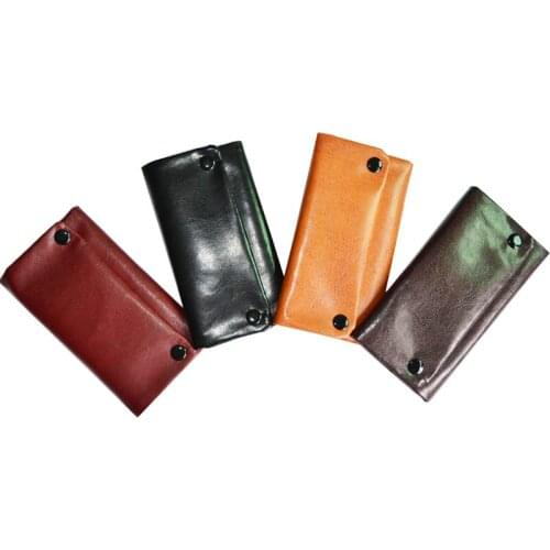 High Quality PU Tobacco Pouch Paper Holder Tobacco Wallet Bag Purse Bag Borsa Porta Tabacco 4 Colors Available