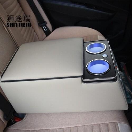 FOR V W arteon cross fox polo GOLF Touran L Teramont BORA Magotan Passat T-ROC Rear handrail box mobile phone charging USB