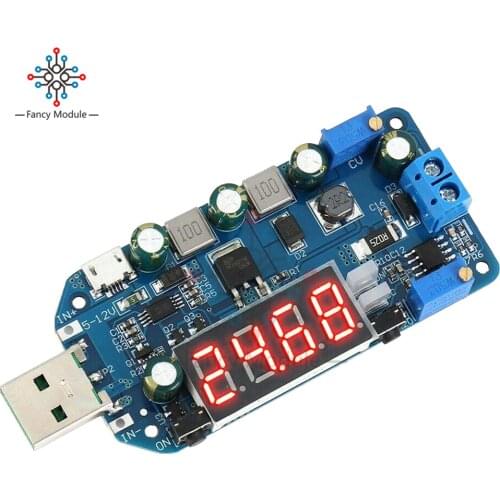 15W Adjustable DC-DC CC CV USB 5V to 3.3V 9V 12V 24V 30V Step Up/Down Power Supply Boost Buck Converter Module