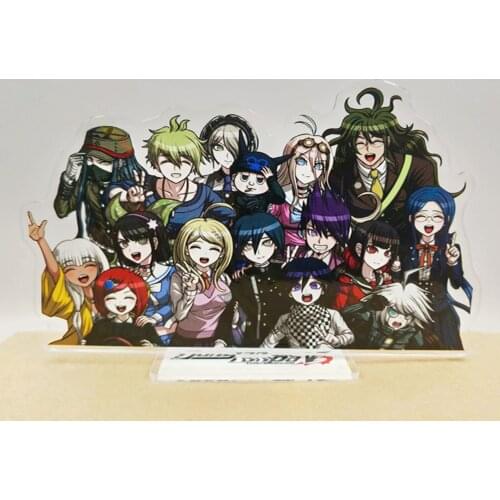 Anime Danganronpa Dangan Ronpa Komaeda Nagito Acrylic Stand Figure Desktop Decoration Collection Model Toy Cosplay
