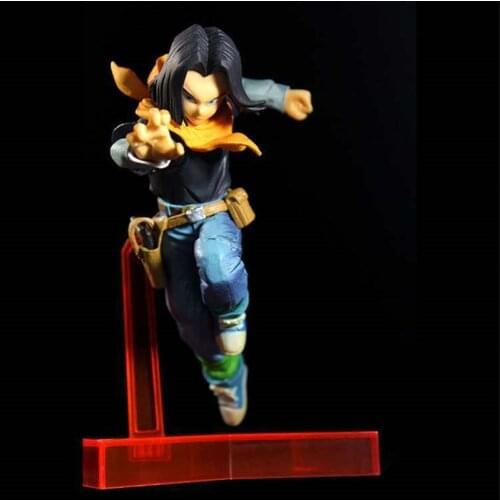 Anime Figures Dragon Ball Z Android 17 Super Saiyan Lapis Model PVC Toys Action Figural Collectible Lazuli DBZ Figurine Juguetes