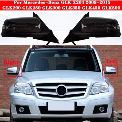 Car Outside Rearview Mirror For Mercedes-Benz GLK X204 GLK200 GLK250 GLK300 GLK350 GLK450 2009-2015 Side Reverse Mirror Assembly