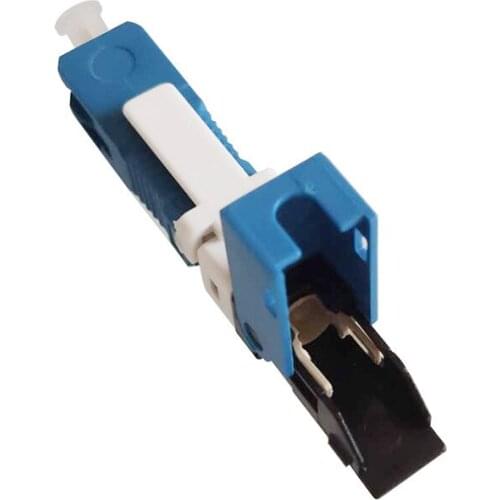 Free Shipping H-07 SC UPC Optical Fiber Quick Connector FTTH SC UPC Single Mode Optical Fiber Adapter Optical Connector